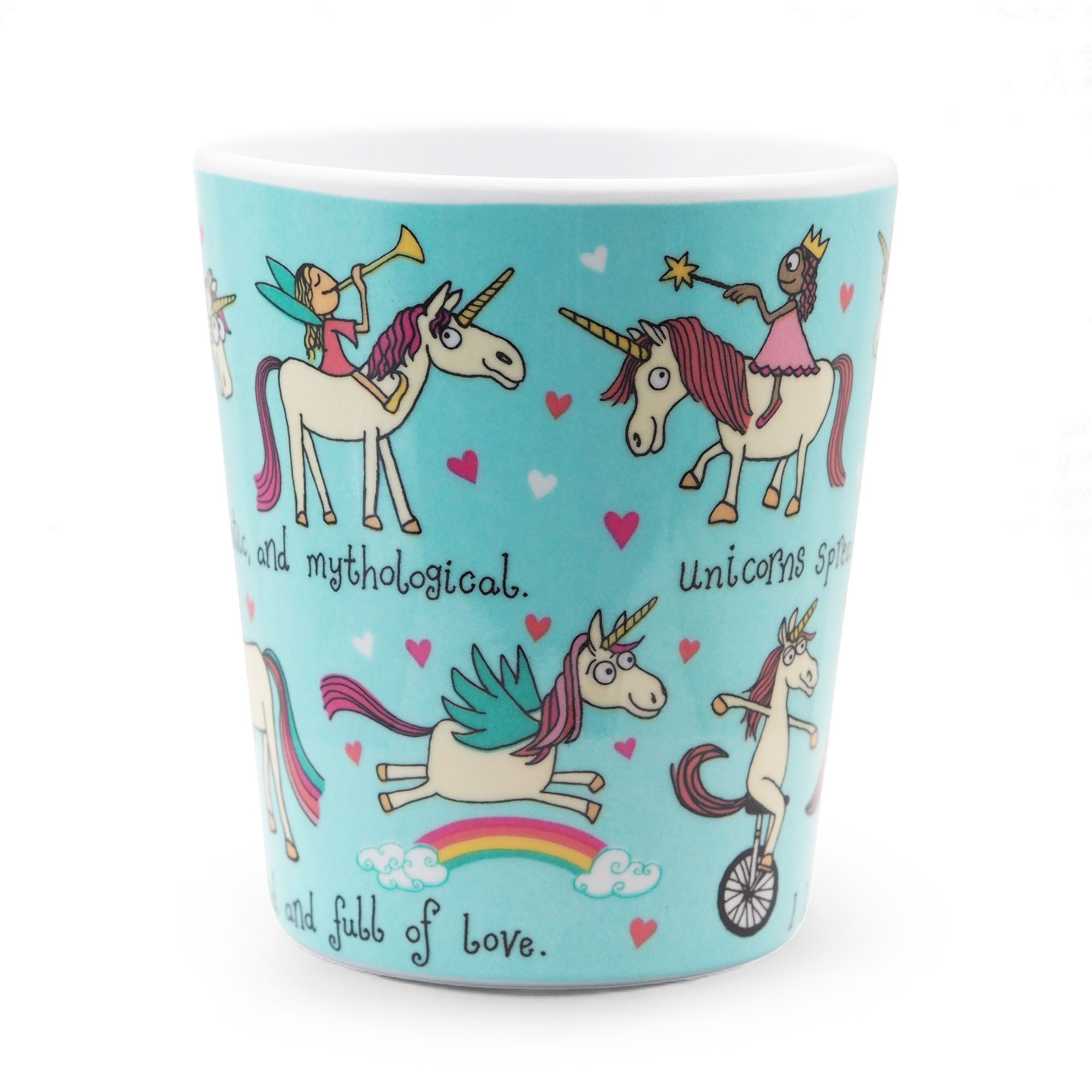 Unicorns Melamine Kids Beaker medium