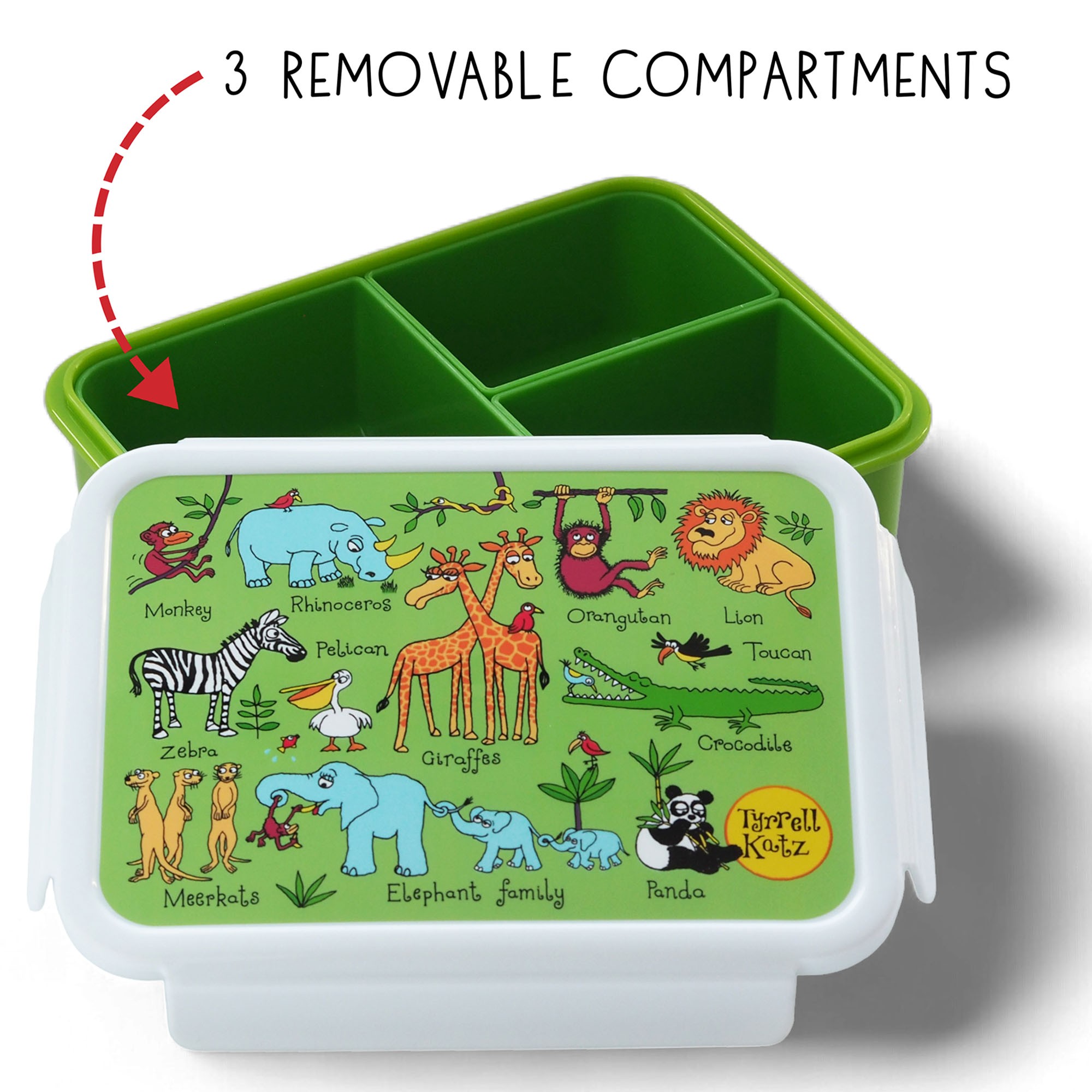 Jungle Bento Lunch Box