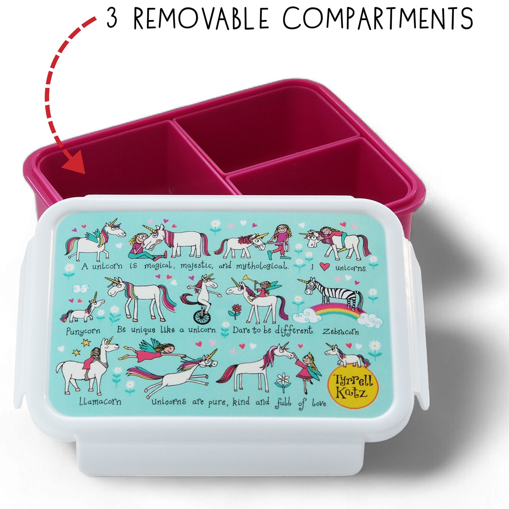Unicorns Bento Lunch Box