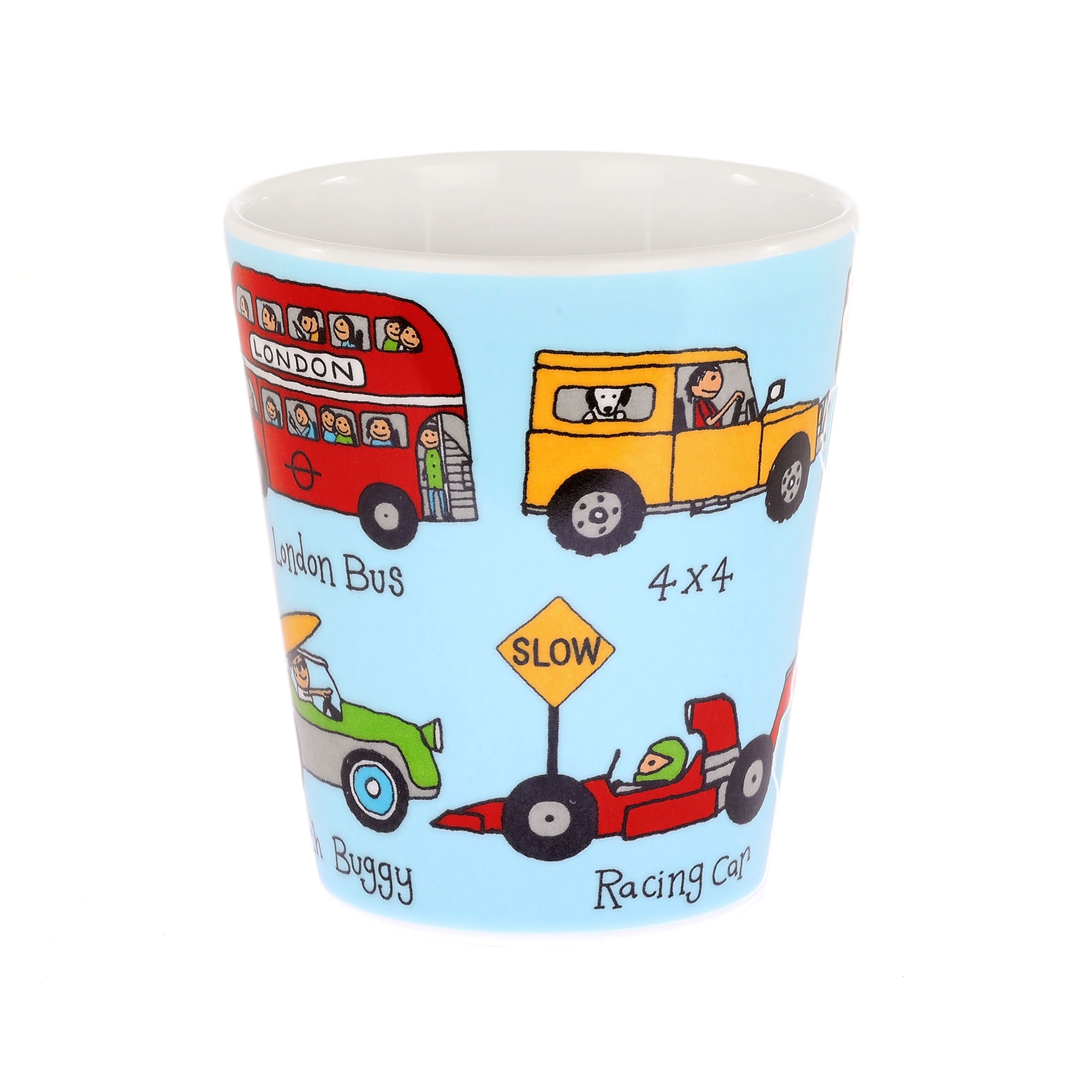 Cars Melamine Beaker