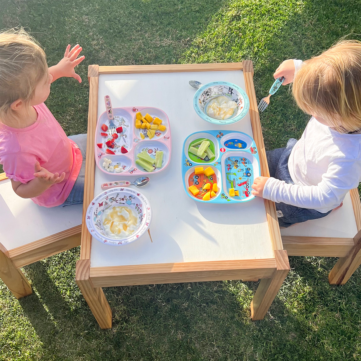 Plato Divisor Jardín Secreto