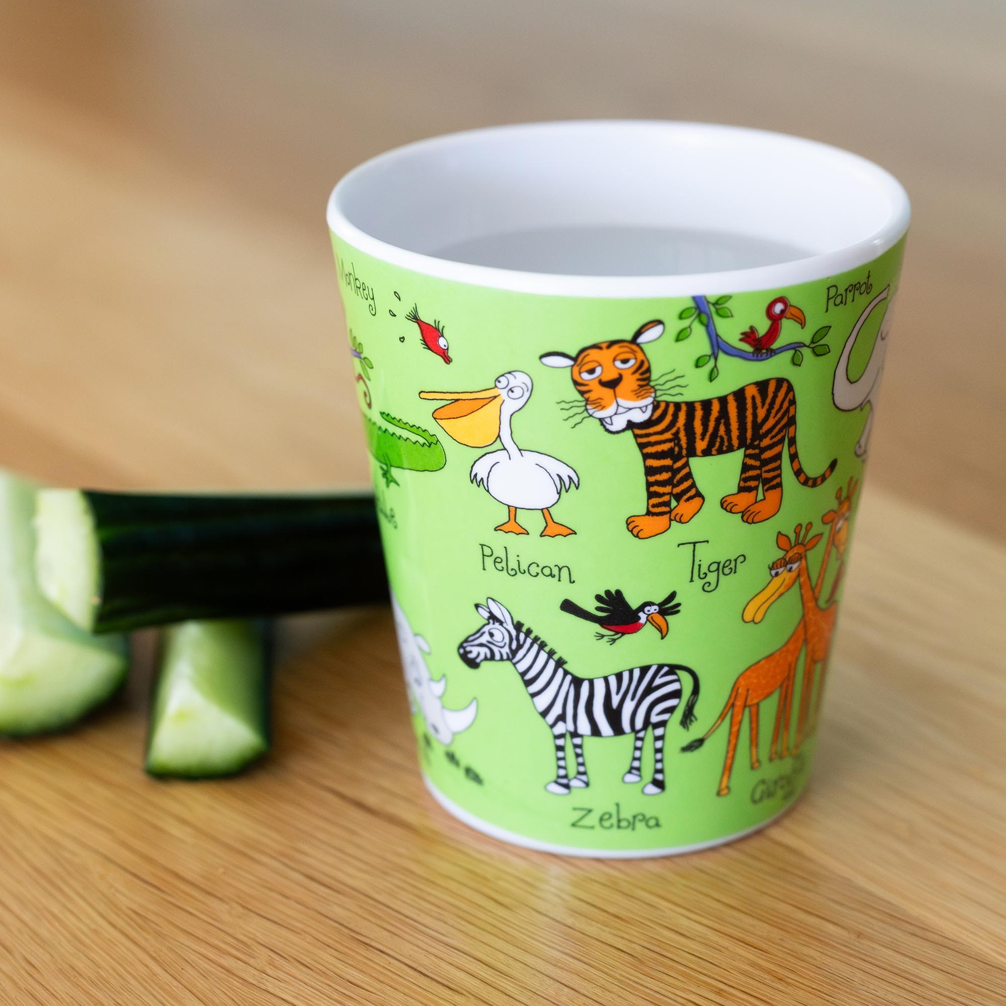Green Jungle Melamine Beaker