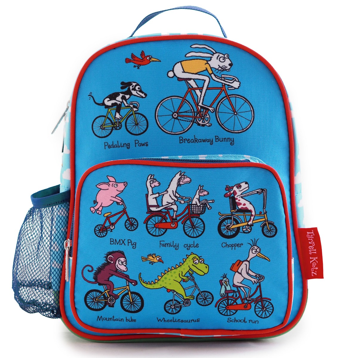 Animals on Bikes Backpack - Recycled!