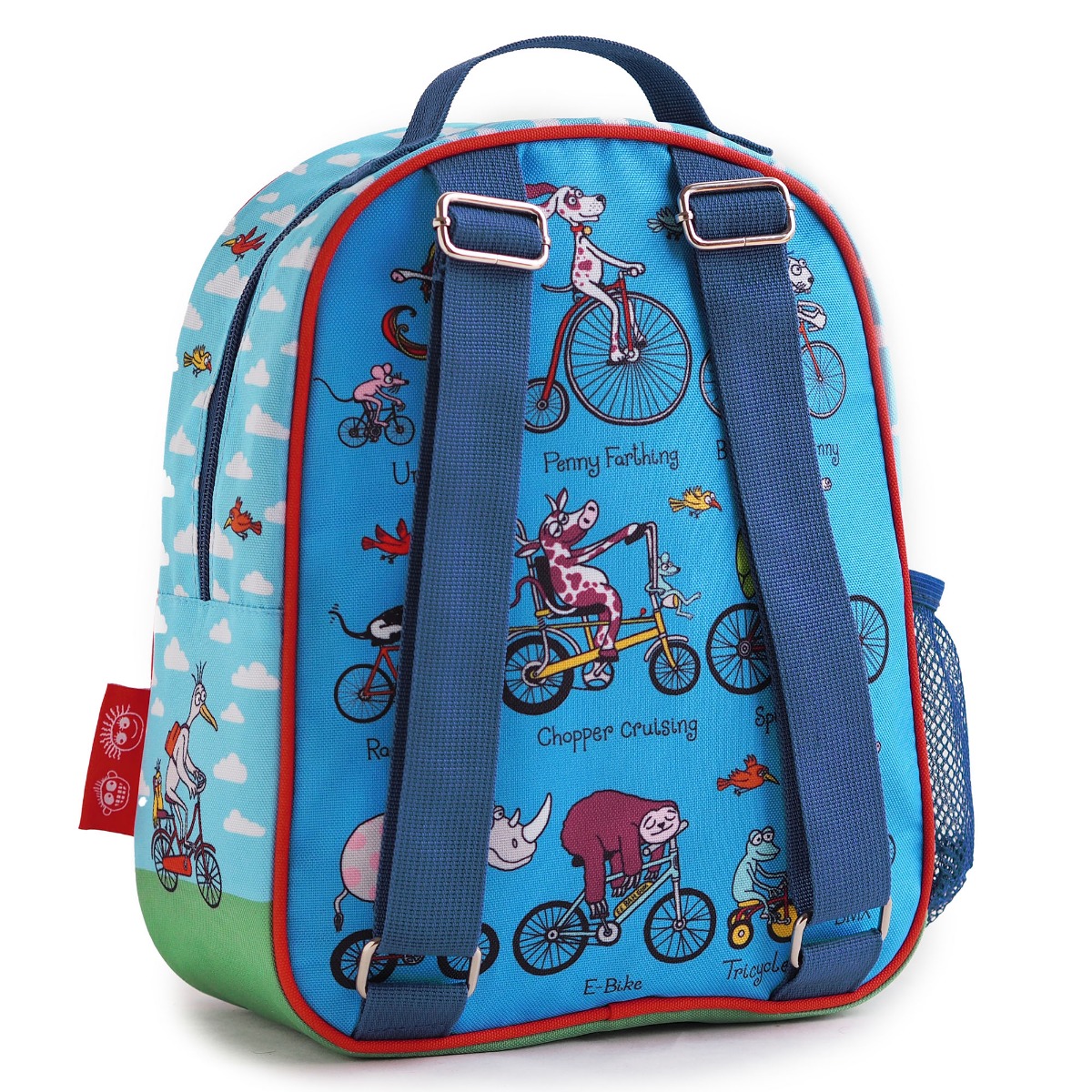 Animals on Bikes Backpack - Recycled!