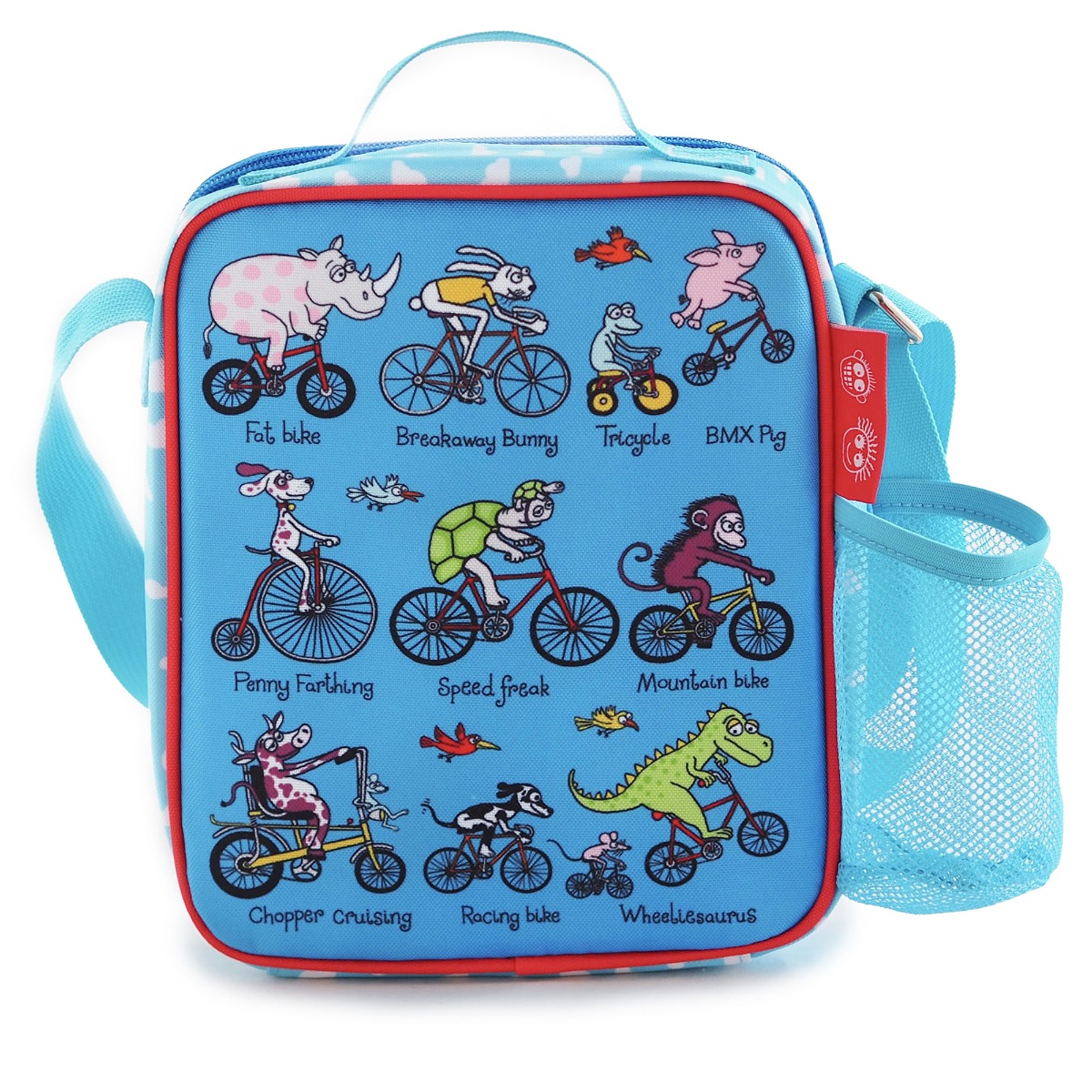 Animals on Bikes Lunch Bag - Recycled!