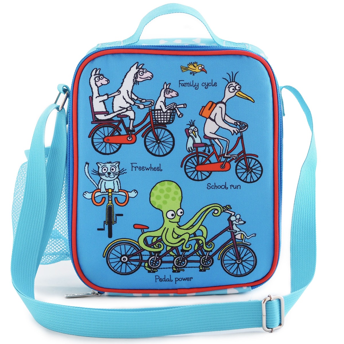 Animals on Bikes Lunch Bag - Recycled!