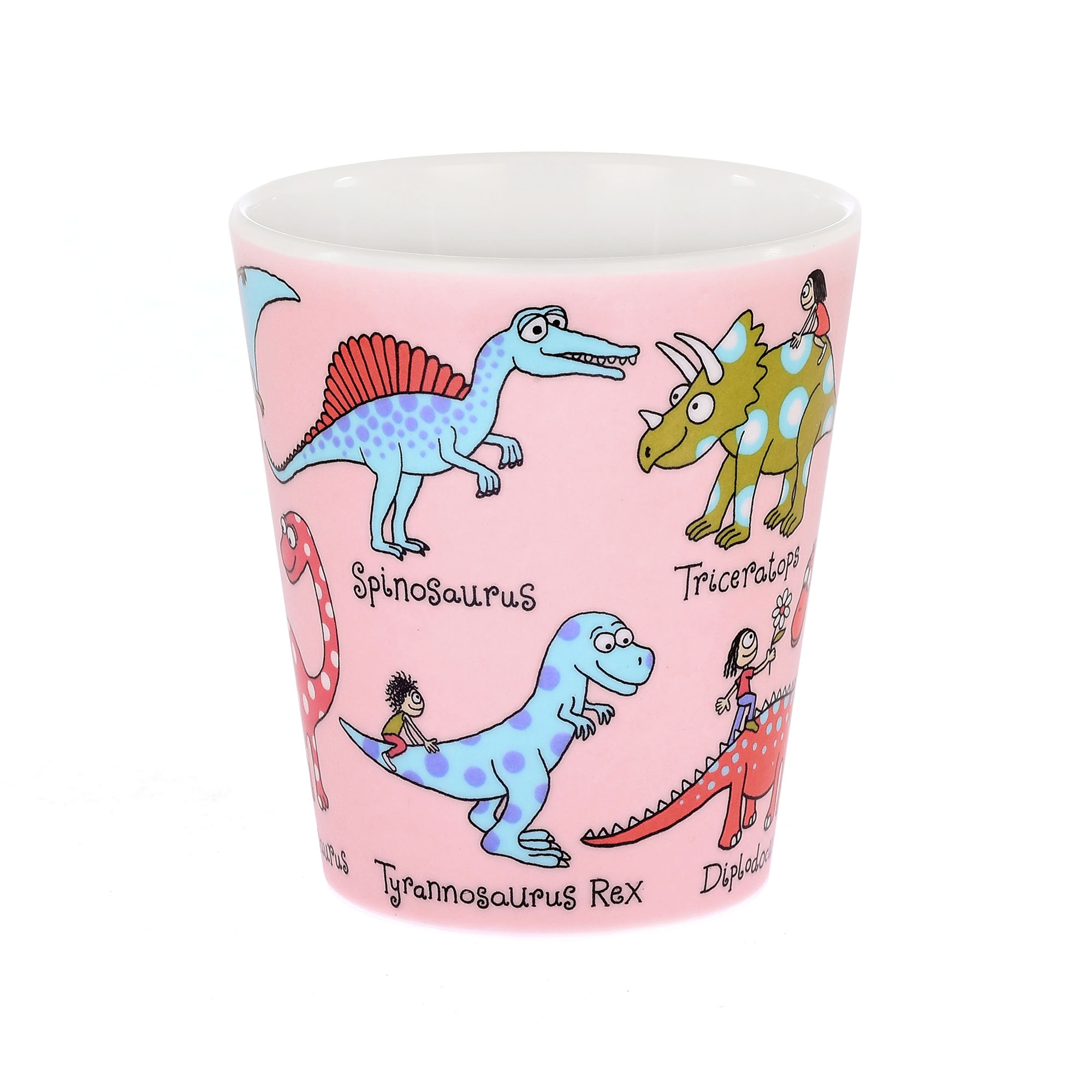 Dinosaurs Pink Melamine Beaker