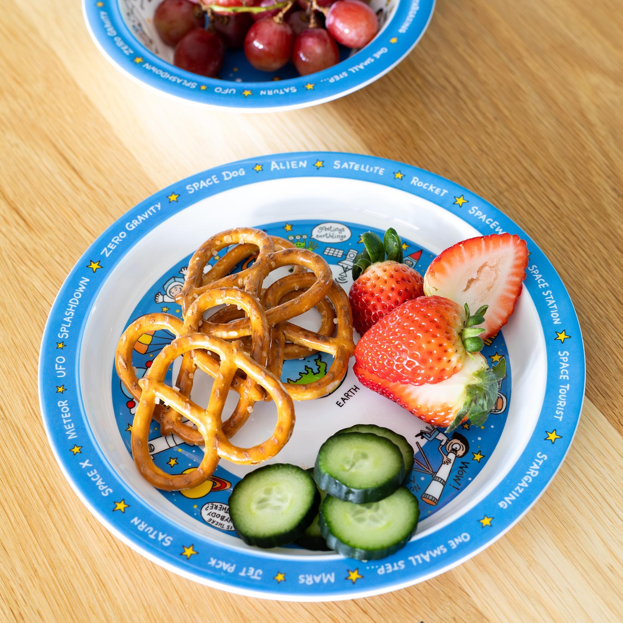 Space Melamine Plate