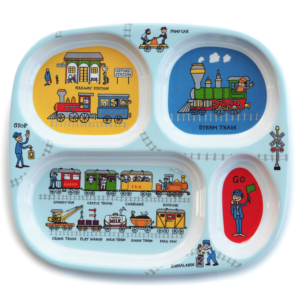 Trains Divider Plate