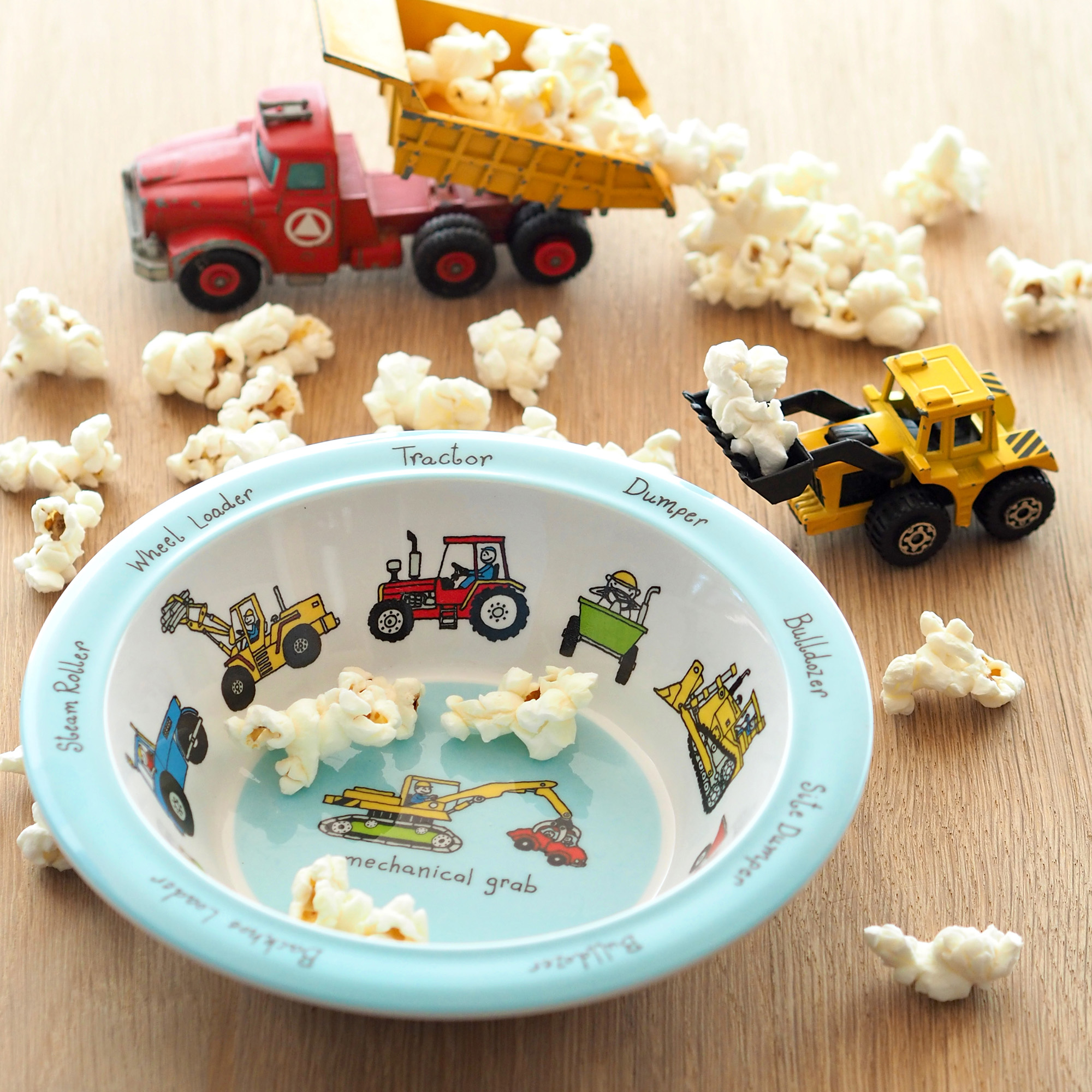 Trucks Melamine Bowl
