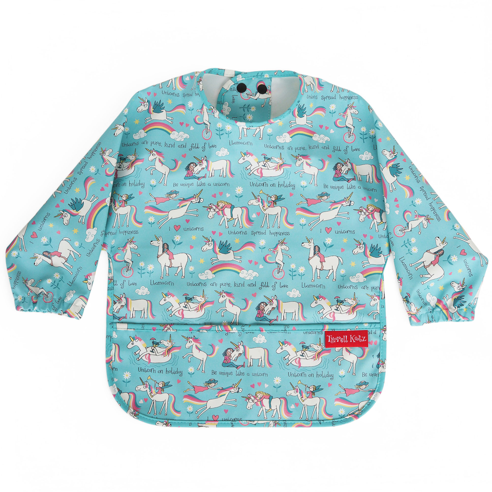 Unicorns Coverall Bib