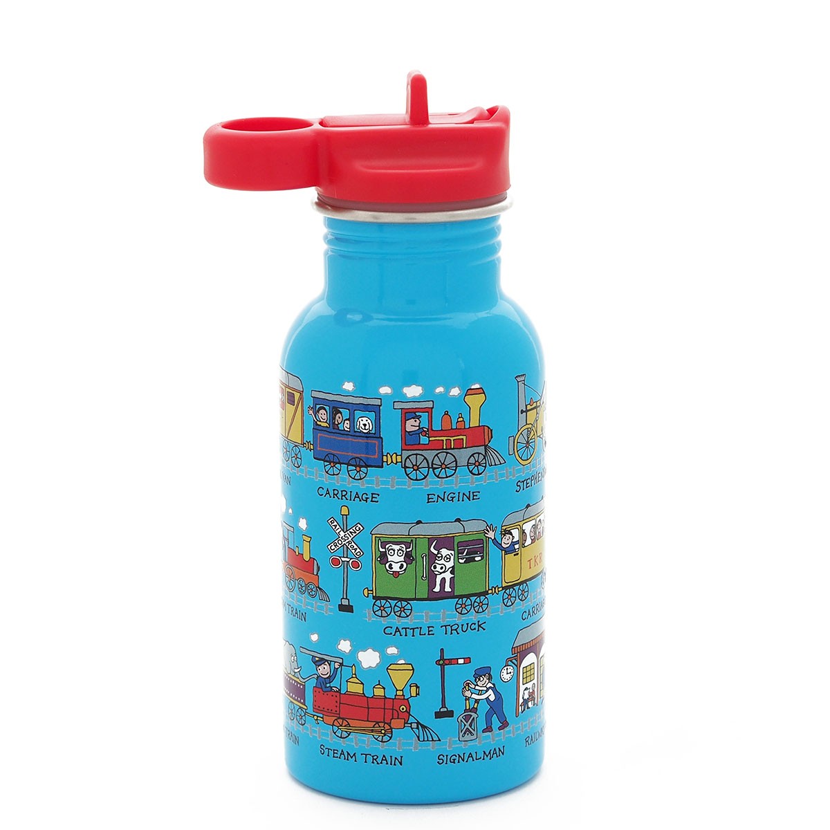 Trains Stainless Steel Drinking Bottle