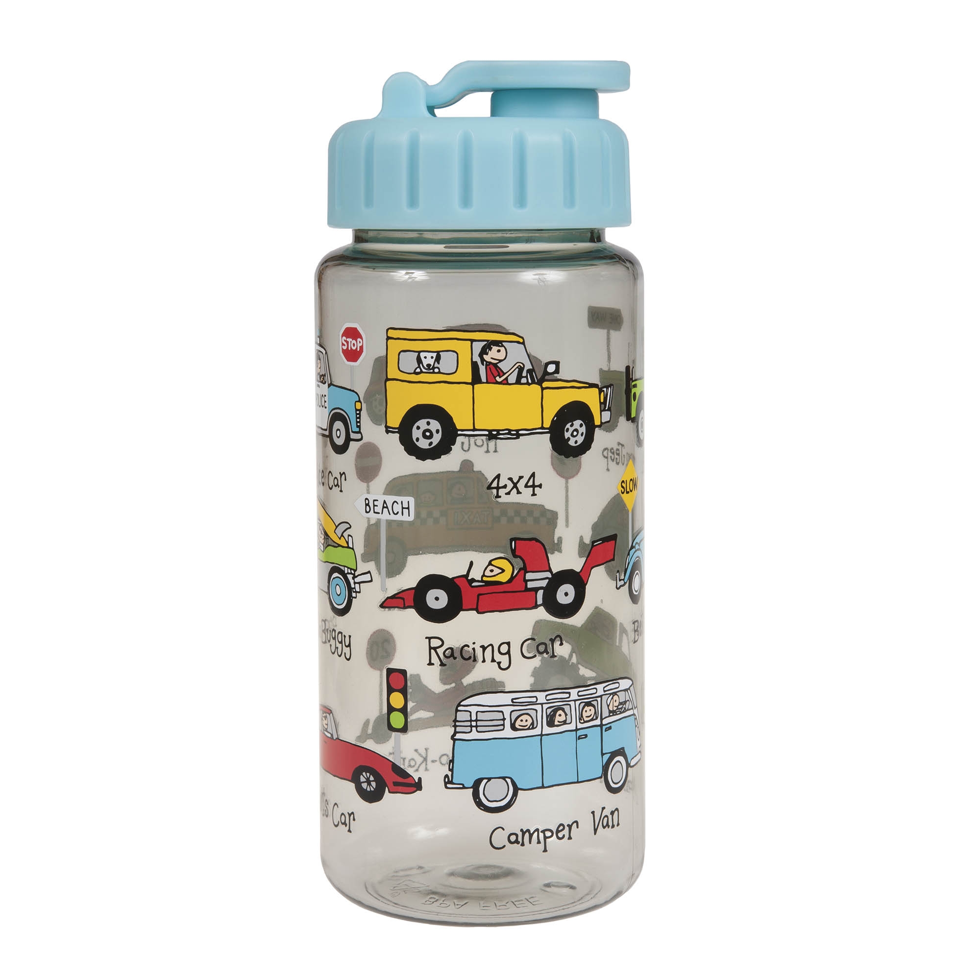 Tyrrell Katz Cars Design Drinking Bottle With Straw