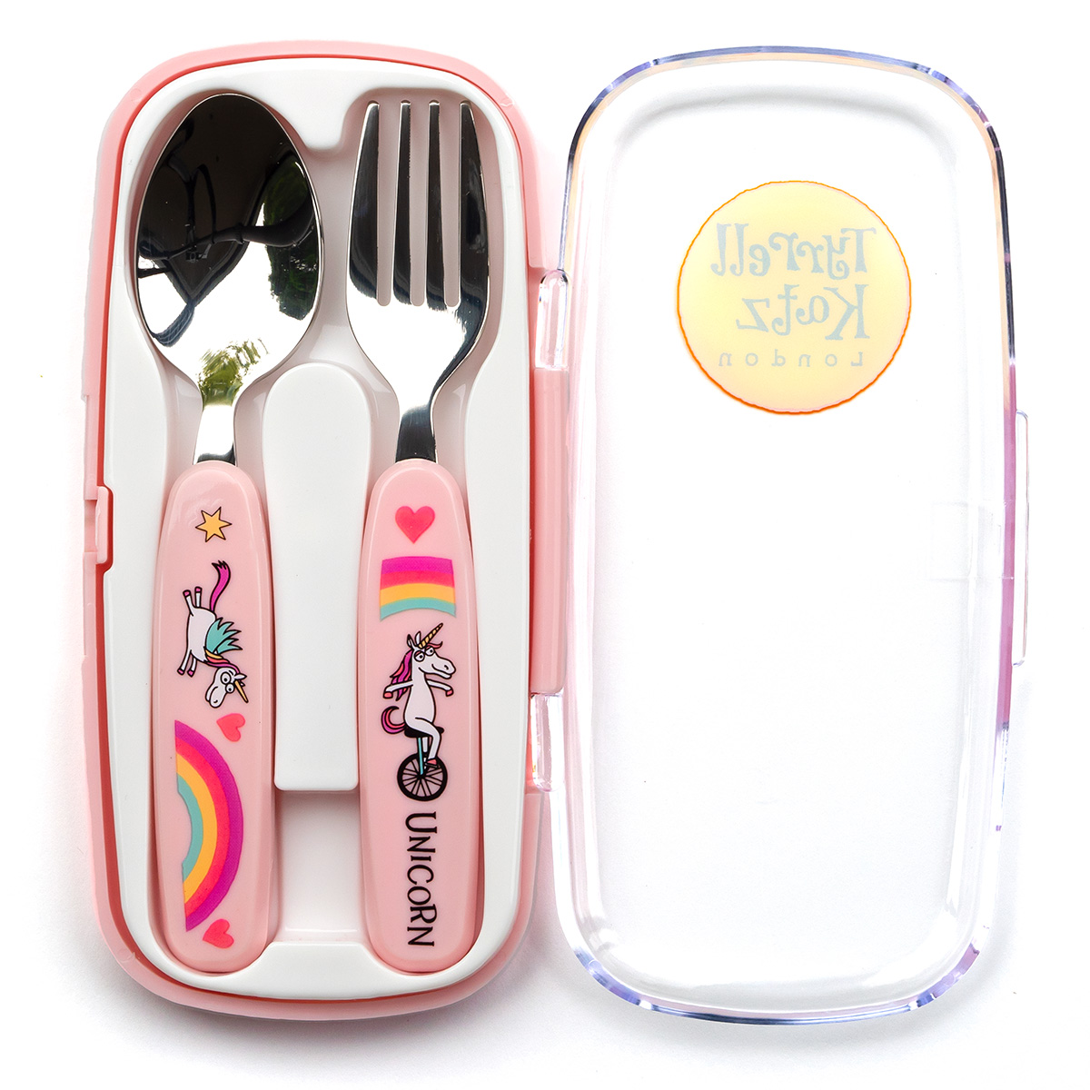 Tyrrell Katz Unicorns Design Toddler Cutlery Set