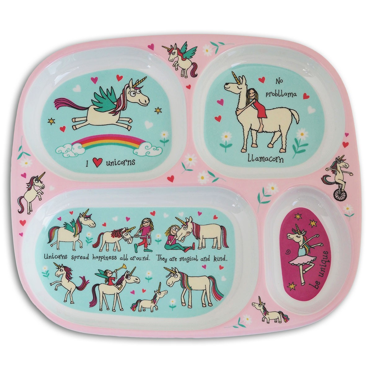 Unicorns Divider Plate