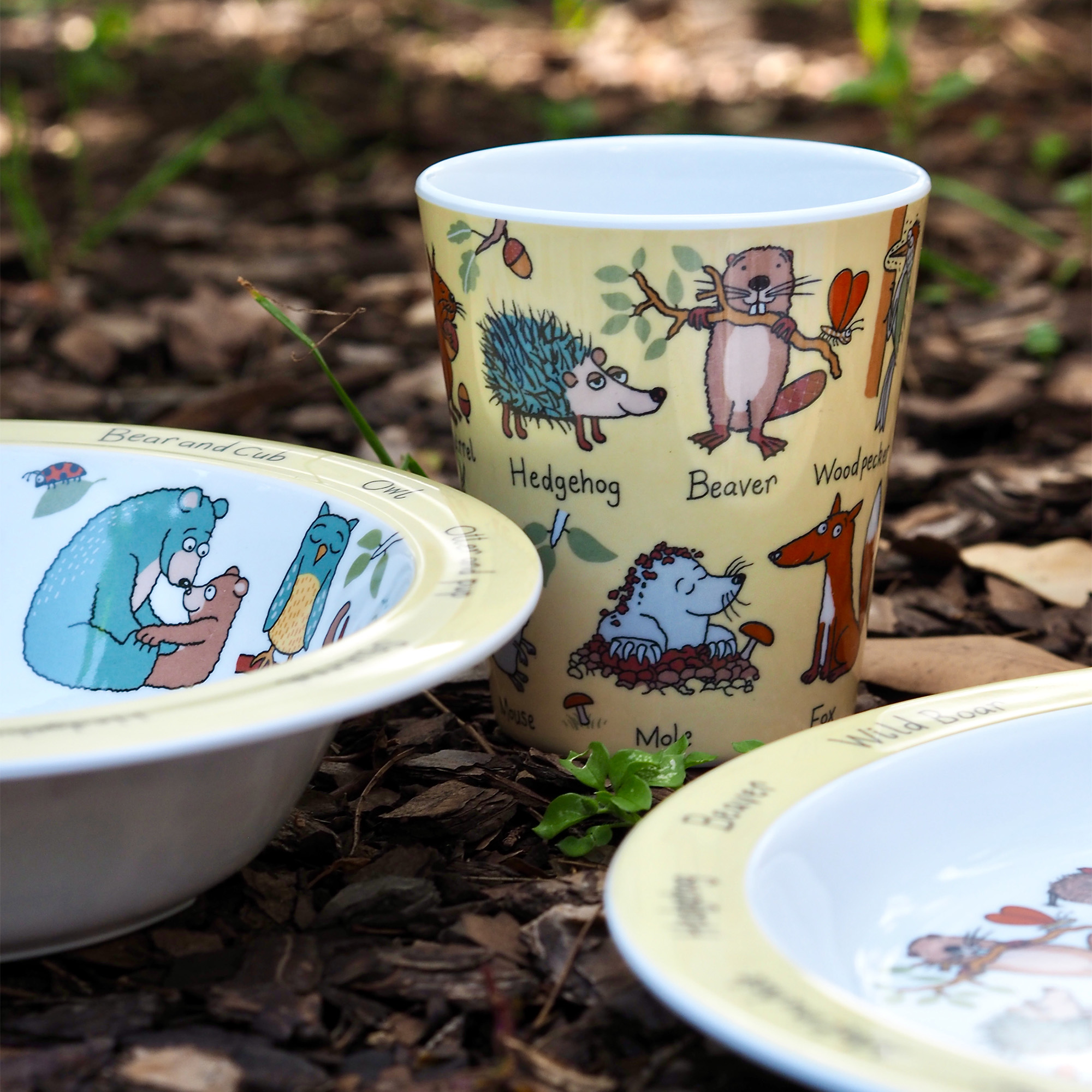 Woodland Melamine Bowl
